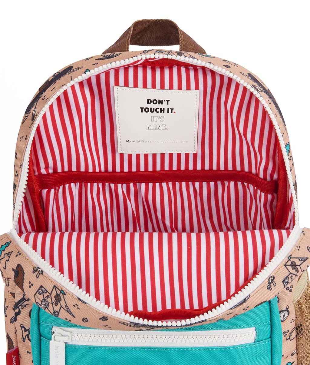 Cartera Escolar Infantil Road Trip, ecorresponsable, desde 2 años, Cool Kids Only !
